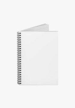 Spiral Notebook A5 custom design